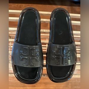 *TORY BURCH** JELLY SLIDES** SIZE 9**